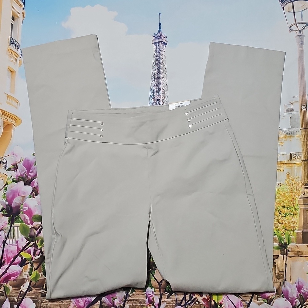JM Collection Chino Rivet Pants Size Small NWT